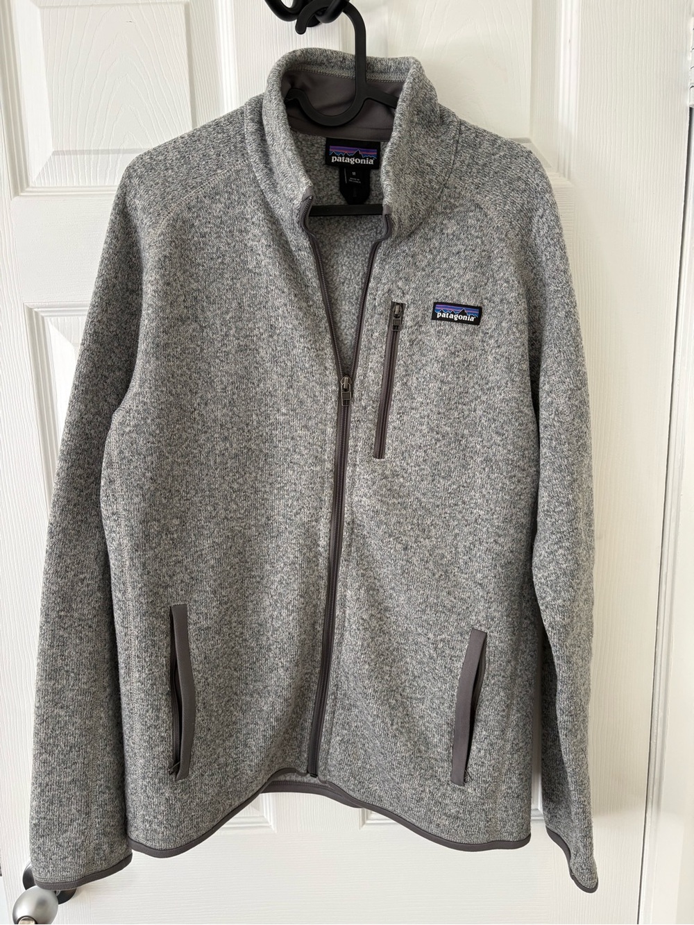 Patagonia Men’s Better Sweater - Full-Zip Gray (Medium)